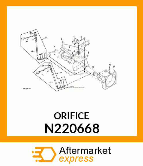 PLATE, ORIFICE N220668