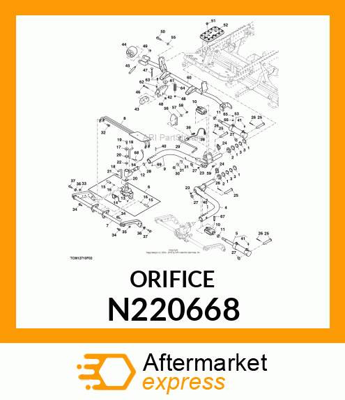 PLATE, ORIFICE N220668