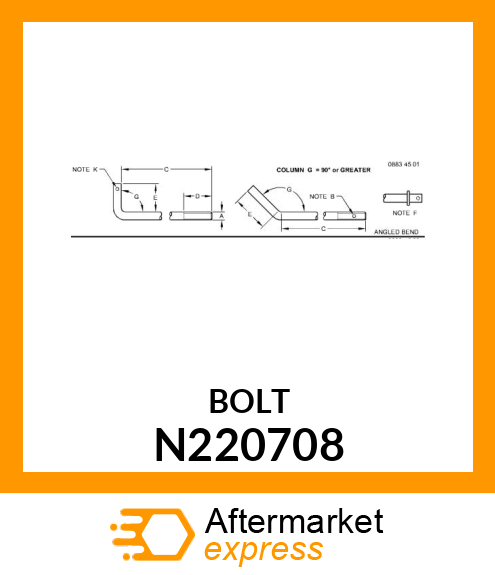 BOLT N220708