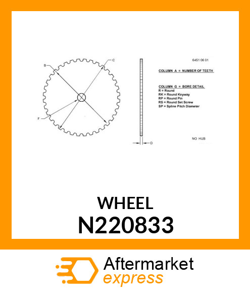 WHEEL N220833