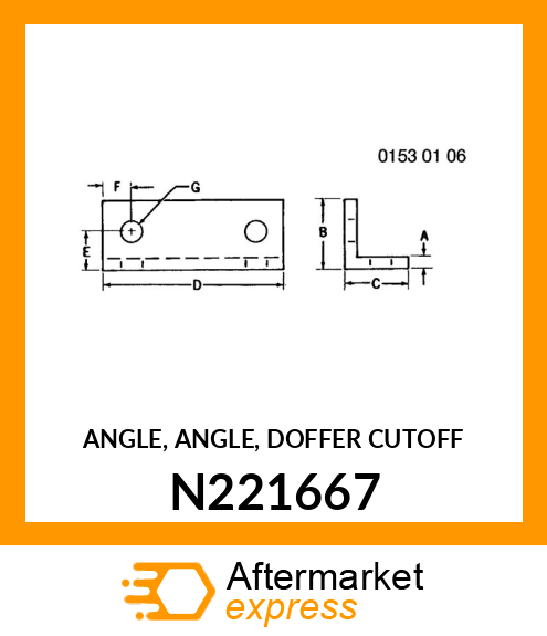 ANGLE, ANGLE, DOFFER CUTOFF N221667