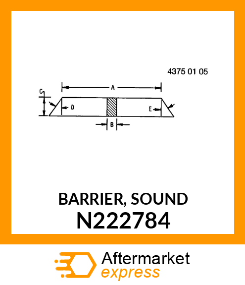 BARRIER, SOUND N222784