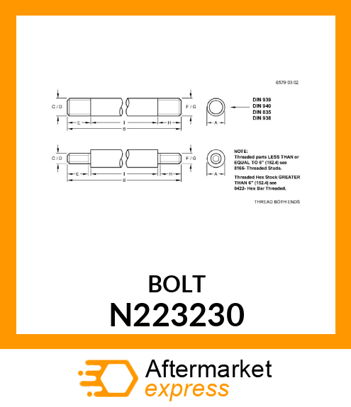 BOLT N223230