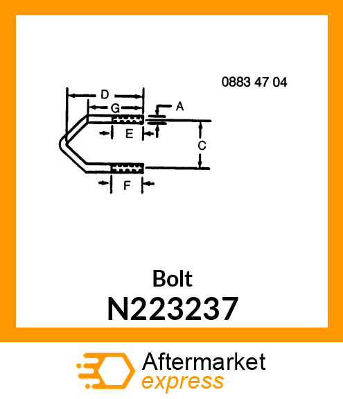 Bolt N223237
