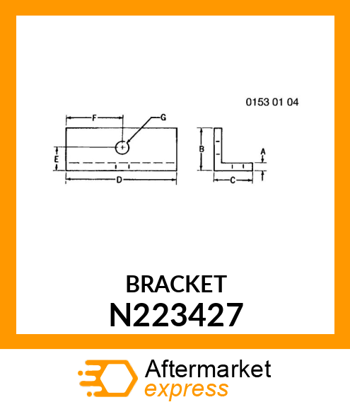BRACKET N223427
