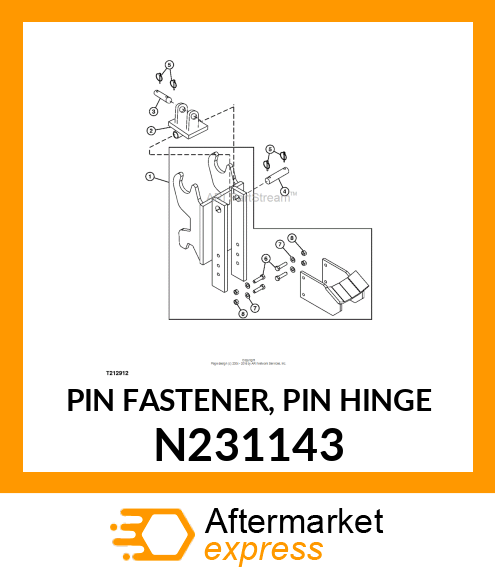 PIN FASTENER, PIN HINGE N231143