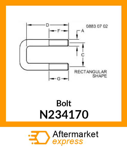 Bolt N234170