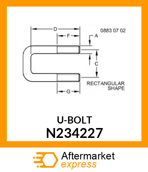 Bolt N234227