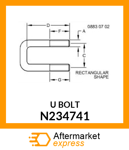 Bolt N234741