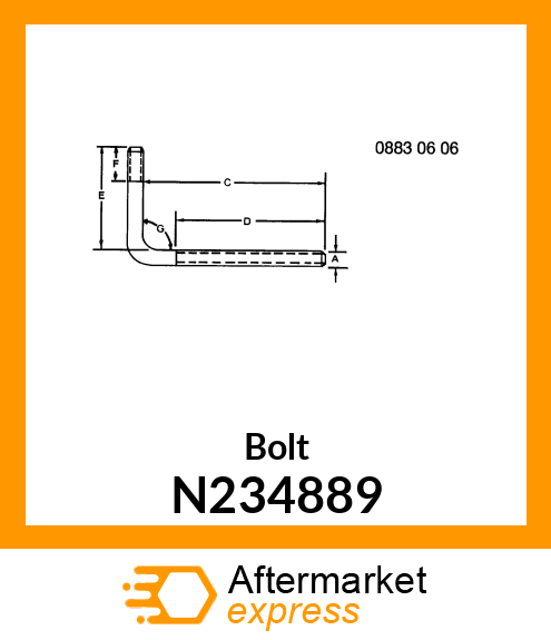 Bolt N234889