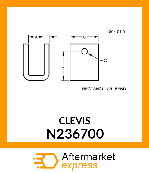 CLEVIS N236700