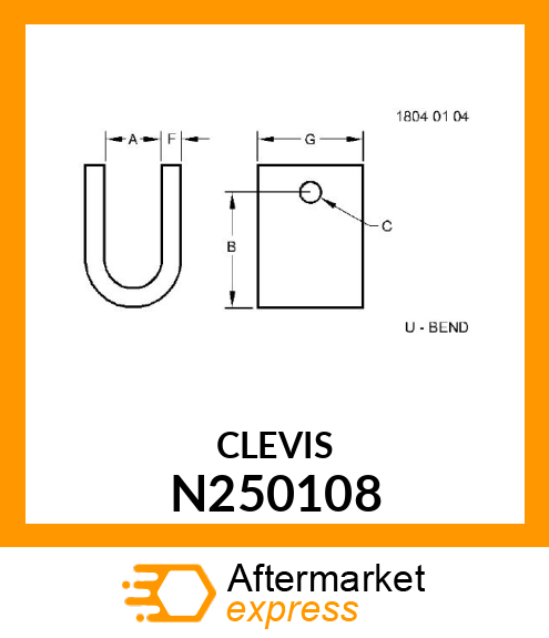 CLEVIS N250108
