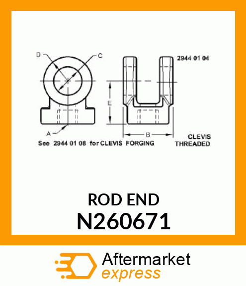 ROD END N260671