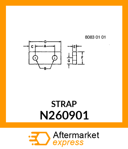 STRAP N260901