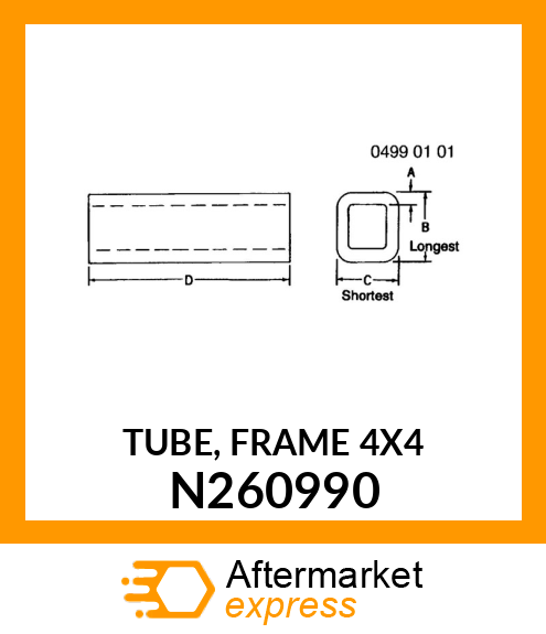 Structural Tubing N260990