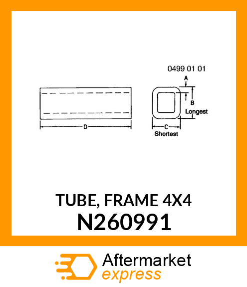 Structural Tubing N260991