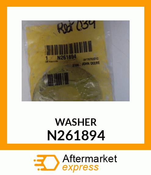 WASHER, 1.188 X 3.000 X .500 N261894