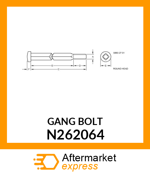 GANG BOLT N262064