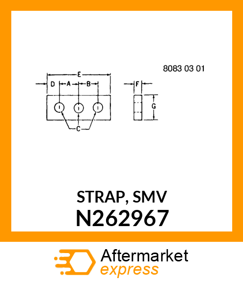 STRAP, SMV N262967