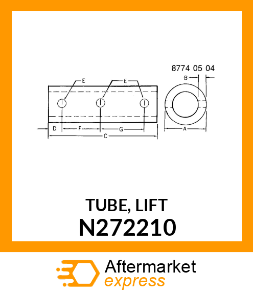 TUBE, LIFT N272210