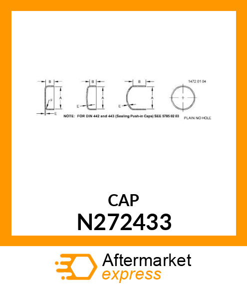 CAP END PROTECTOR N272433