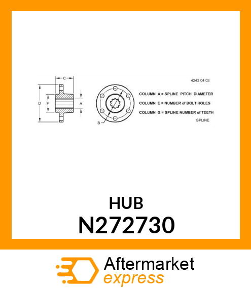 HUB, HUB N272730