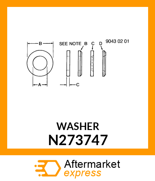 WASHER N273747