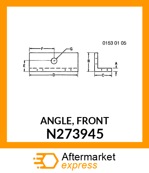 ANGLE, FRONT N273945