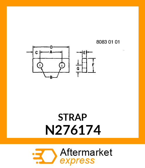 STRAP N276174