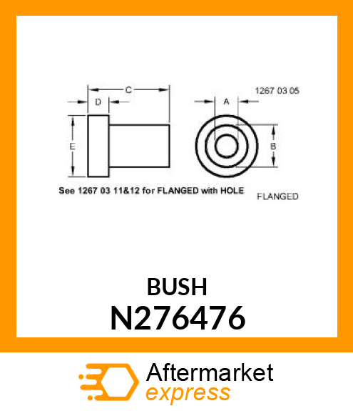 BUSHING, LATCH PIVOT N276476