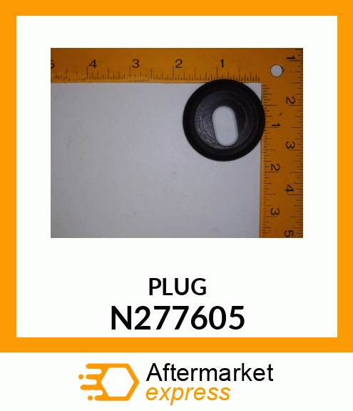 PLUG, BUTTON W/RECESSED HEAD TYPE N277605