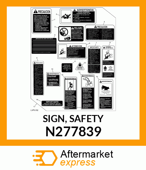 SIGN, SAFETY N277839