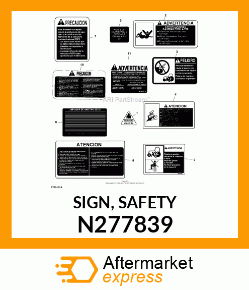 SIGN, SAFETY N277839