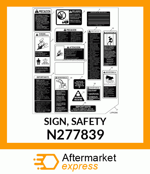 SIGN, SAFETY N277839