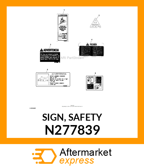 SIGN, SAFETY N277839