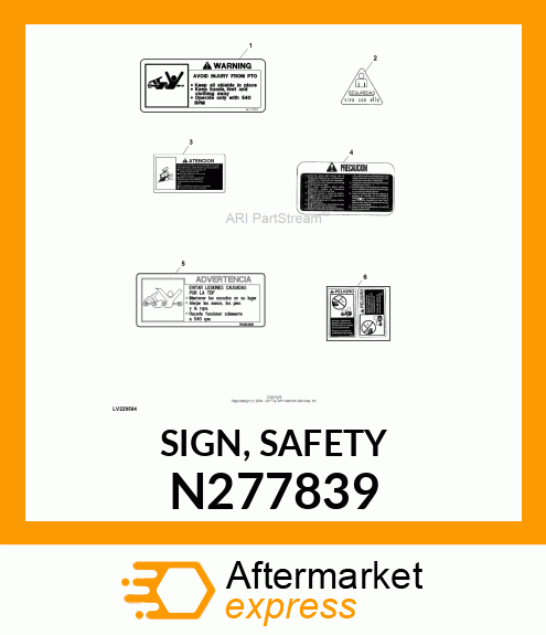 SIGN, SAFETY N277839