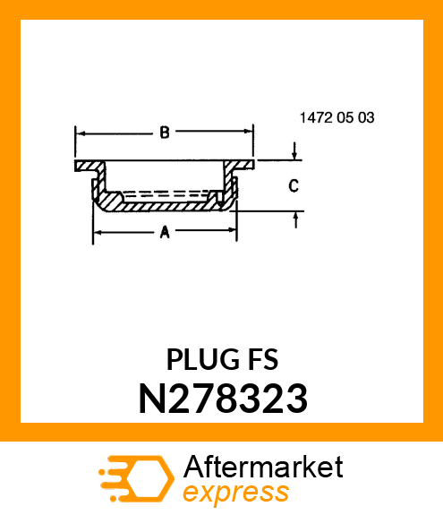 CAP SCREW, IDLER HOUSING N278323