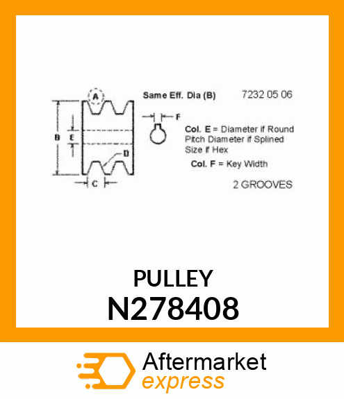 Pulley N278408