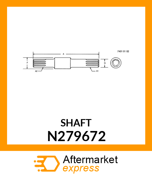 SHAFT INPUT N279672