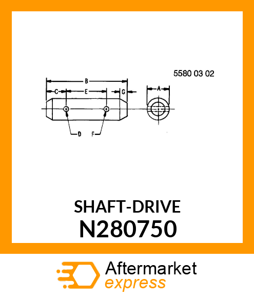 SHAFT N280750