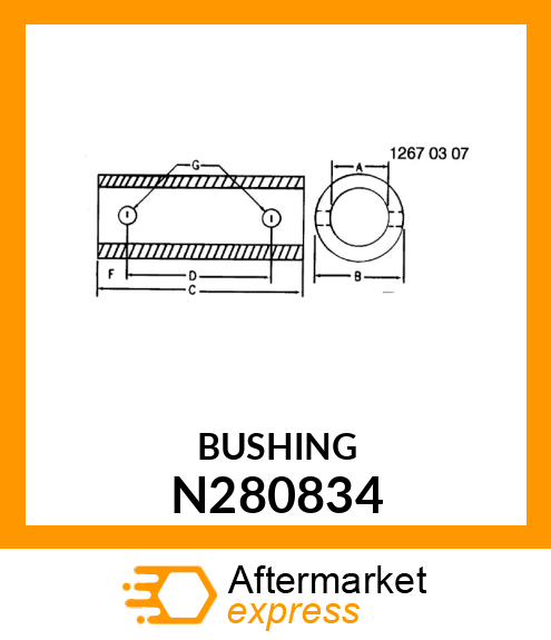 BUSHING N280834