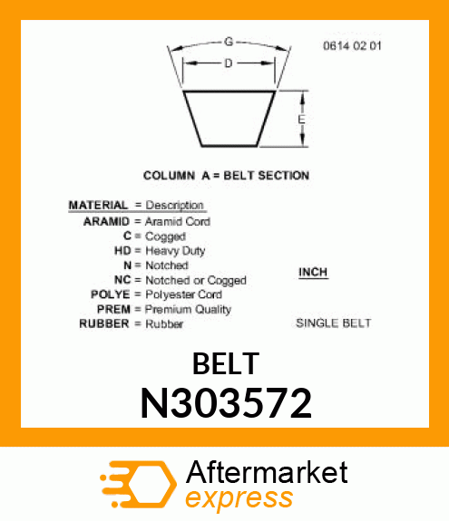Belt N303572