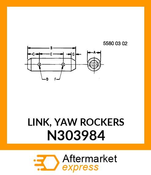 LINK, YAW ROCKERS N303984