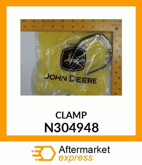 CLAMP, CLAMP, VINYL COATED P N304948