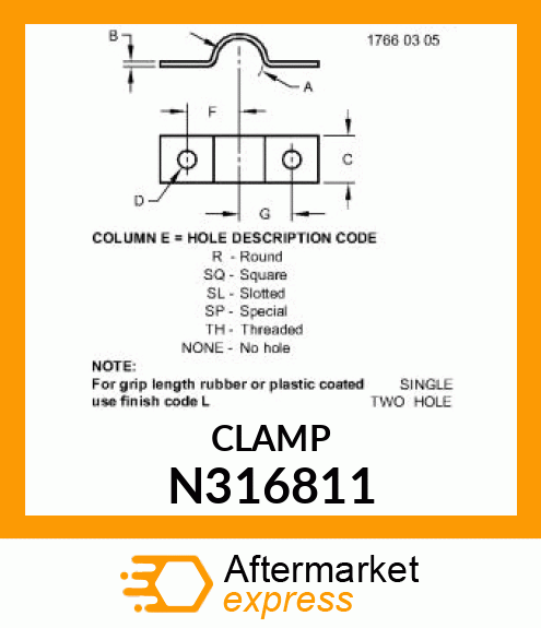 CLAMP N316811