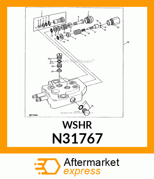 WASHER N31767