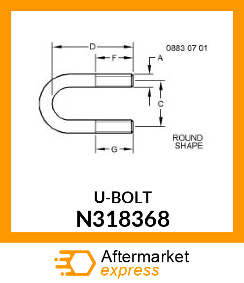 Bolt N318368