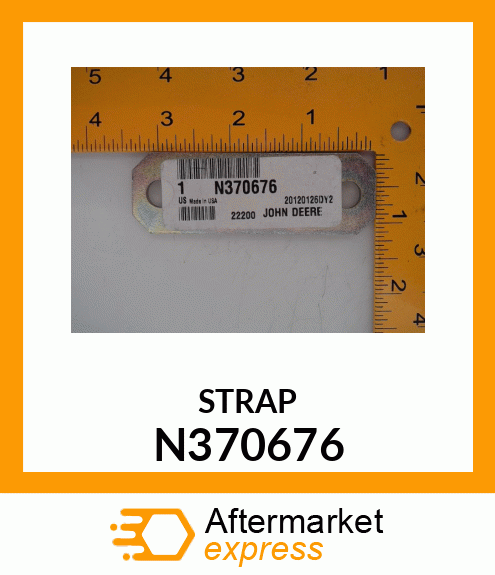 STRAP, HOSE CLAMP COVER N370676