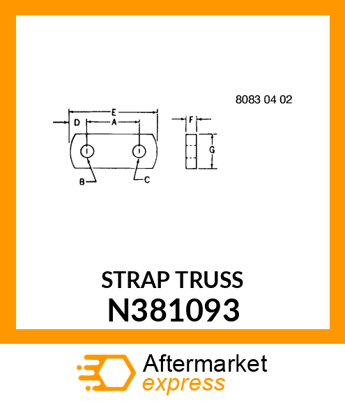 STRAP N381093