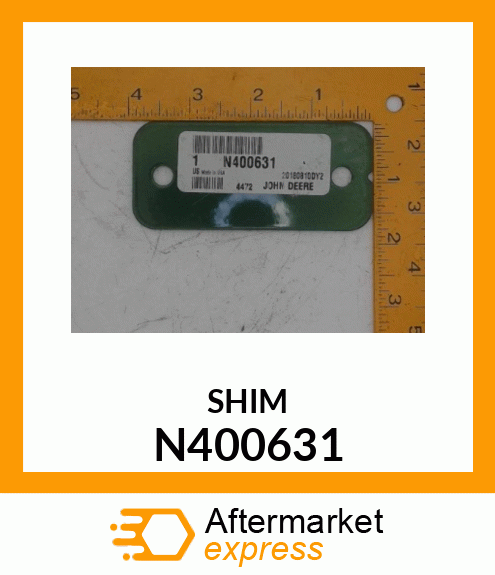 SHIM, .090" RMB GATE LATCH N400631